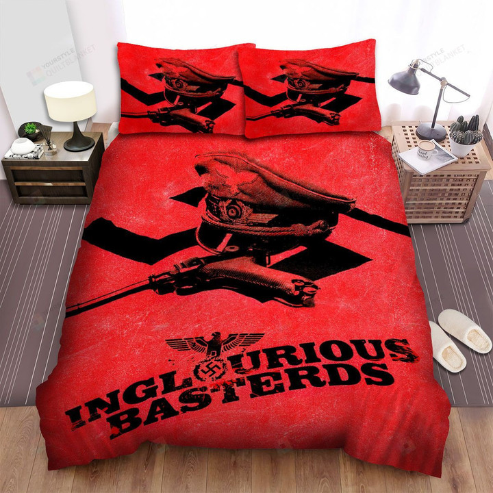 Inglourious Basterds Movie Poster 3 Bed Sheets Spread Comforter Duvet Cover Bedding Sets