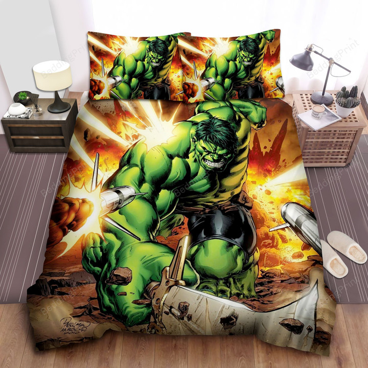 Incredible Hulk Bed Sheets Duvet Cover Bedding Sets
