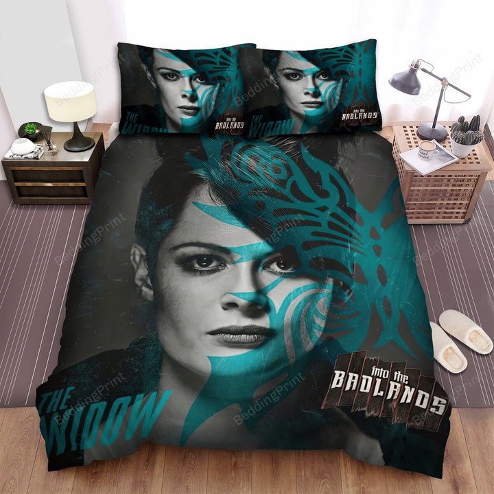 Into The Badlands The Widow Poster Art Bed Sheets Duvet Cover Bedding Sets