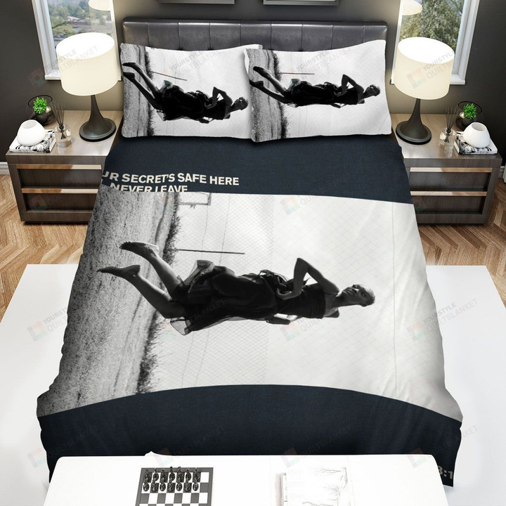 Interpol Album Cover In Black & White Bed Sheets Spread Comforter Duvet Cover Bedding Sets