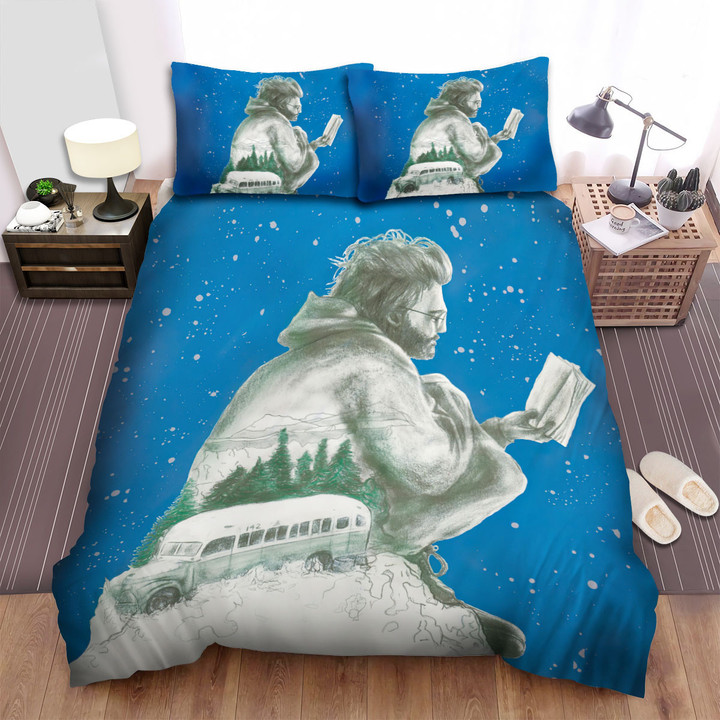 Into The Wild Movie Digital Art Poster Bed Sheets Spread Comforter Duvet Cover Bedding Sets
