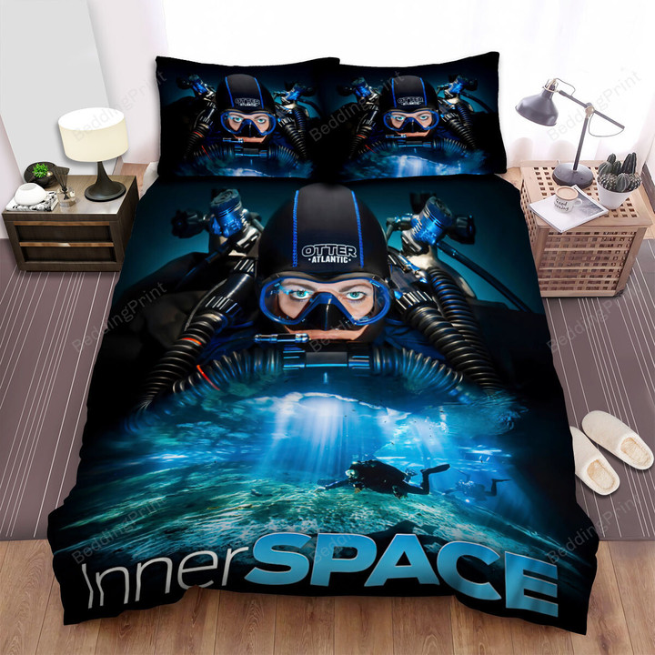 Innerspace (1987) Journey Through The Veins Of The Earth Movie Poster Bed Sheets Duvet Cover Bedding Sets