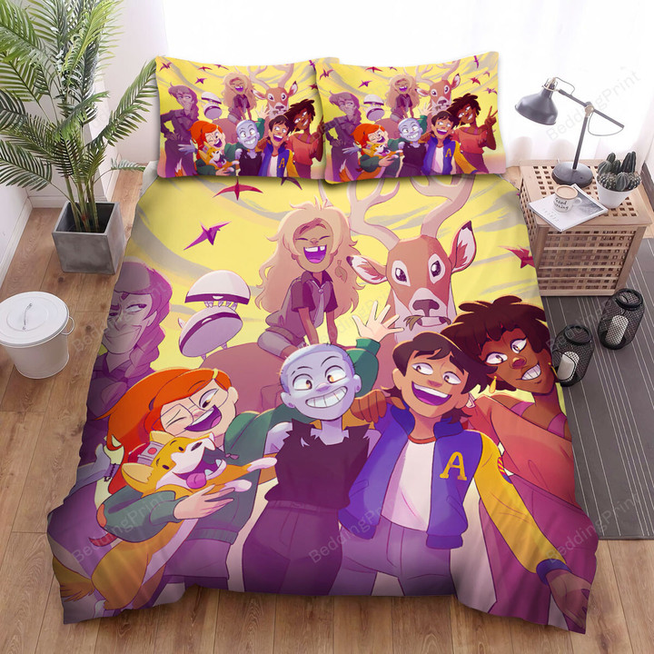 Infinity Train Whole Characters Bed Sheets Spread Duvet Cover Bedding Sets