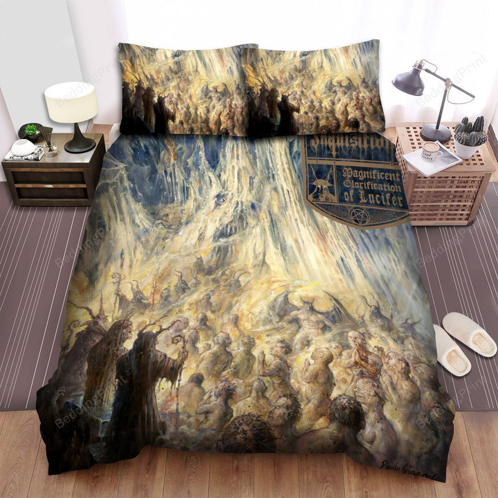 Inquisition Magnificent Glorification Of Lucifer Album Bed Sheets Duvet Cover Bedding Sets