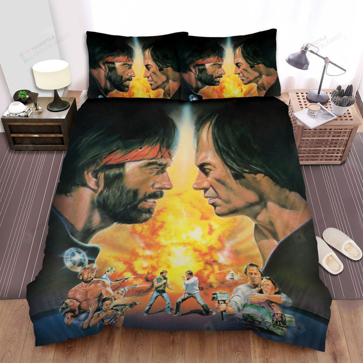 Lone Wolf Mcquade (1983) Poster Theme Bed Sheets Spread Comforter Duvet Cover Bedding Sets