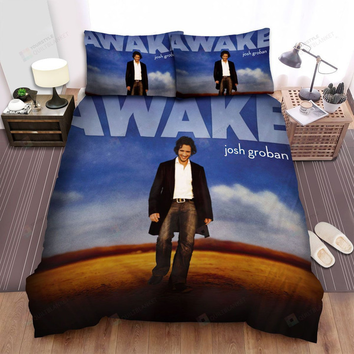Josh Groban Awake Album Cover Bed Sheets Spread Comforter Duvet Cover Bedding Sets
