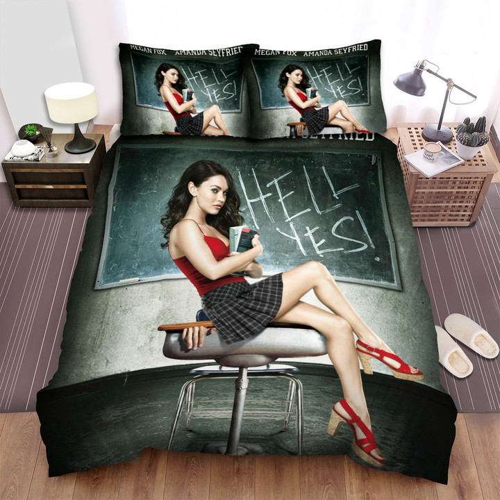Jennifer's Body Movie Poster Bed Sheets Spread Comforter Duvet Cover Bedding Sets Ver 9