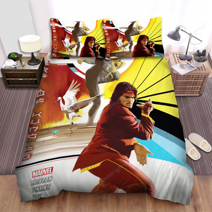 Iron Fist Movie Bakuto Poster Bed Sheets Duvet Cover Bedding Sets
