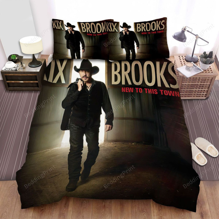 Kix Brooks Album New To This Town Bed Sheets Duvet Cover Bedding Sets
