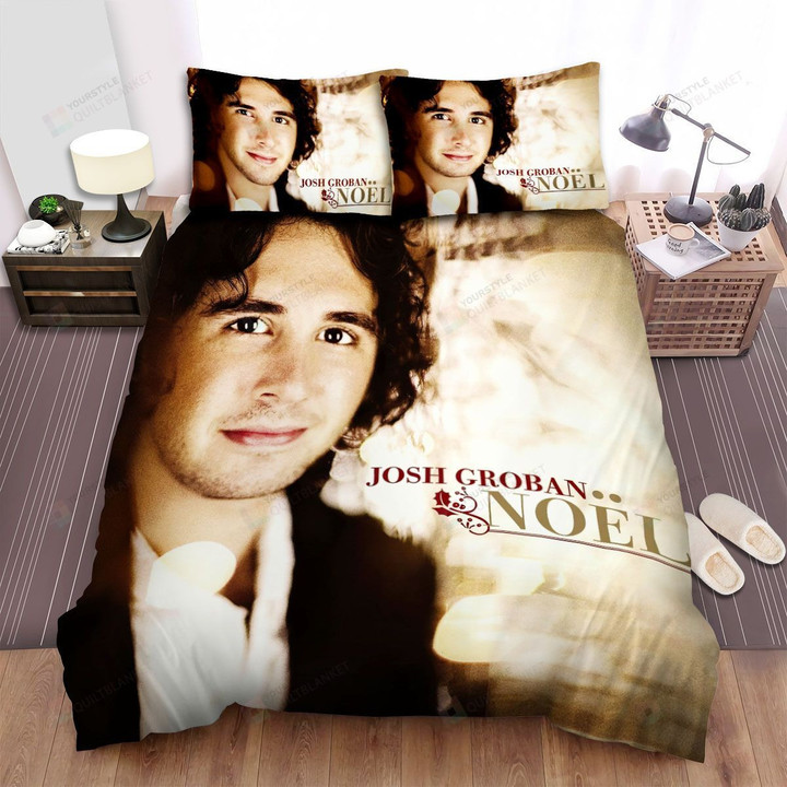 Josh Groban Noel Album Cover Bed Sheets Spread Comforter Duvet Cover Bedding Sets