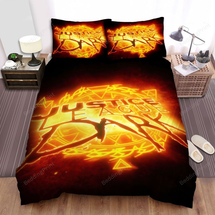 Justice League Dark (2017 Video) Wallpaper Movie Poster Bed Sheets Duvet Cover Bedding Sets