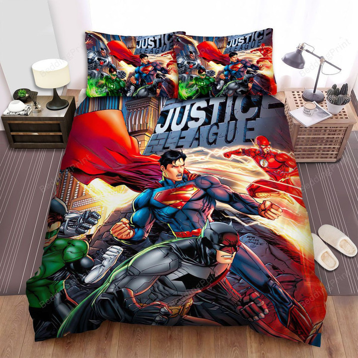Justice League And Darkseid Bed Sheets Spread Duvet Cover Bedding Sets