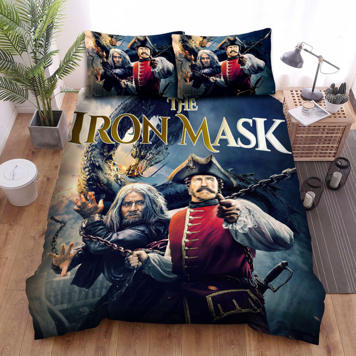 Iron Mask Movie Poster 1 Bed Sheets Duvet Cover Bedding Sets