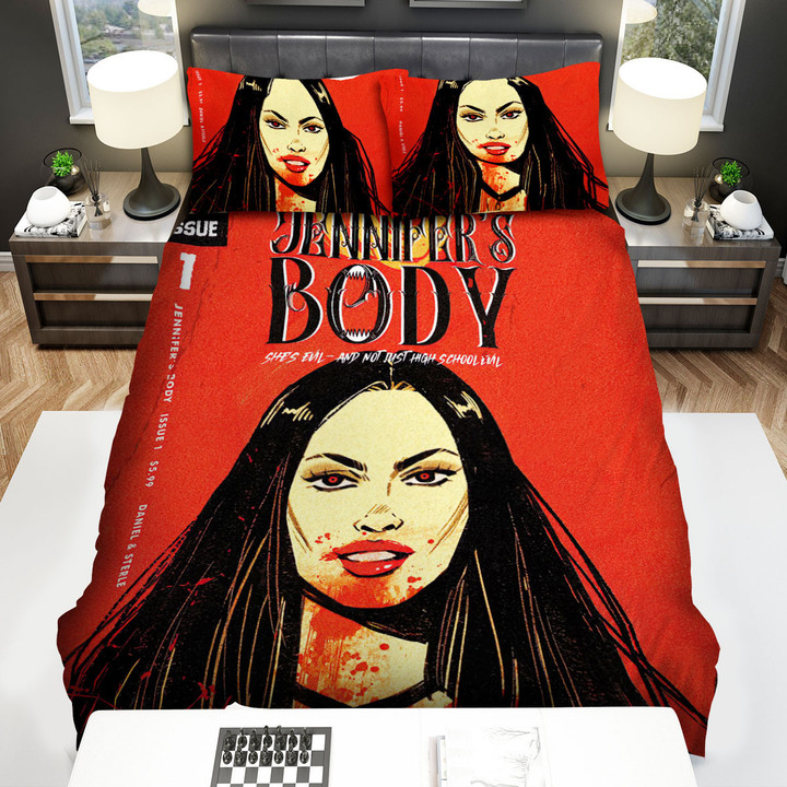 Jennifer's Body Movie Art Bed Sheets Spread Comforter Duvet Cover Bedding Sets Ver 8