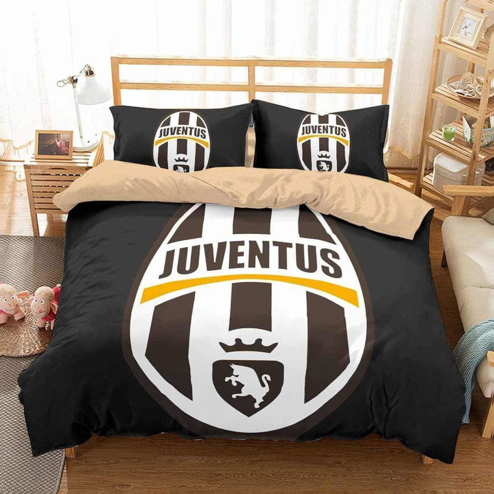 Juventus Soccer Club Logo Bedding Set