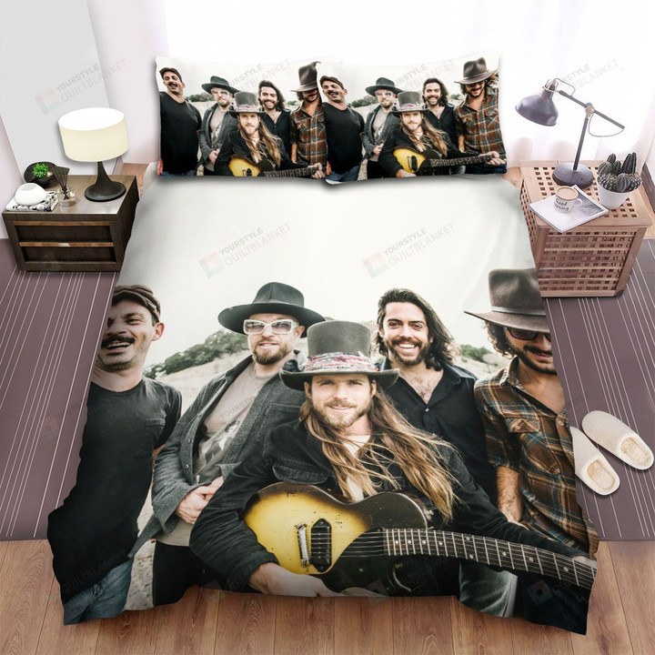 Lukas Nelson Band Bed Sheets Spread Comforter Duvet Cover Bedding Sets
