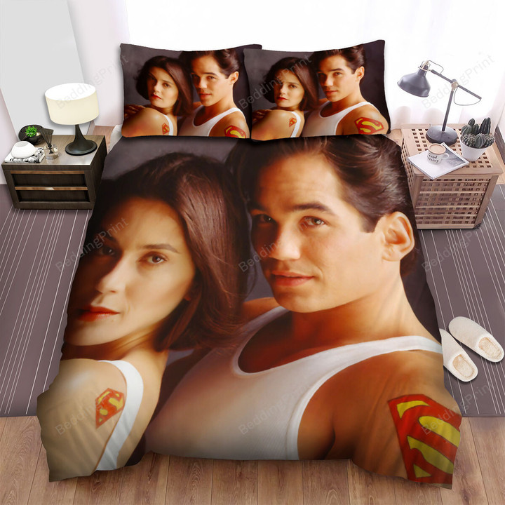 Lois & Clark: The New Adventures Of Superman (1993-1997) Wallpaper Movie Poster Bed Sheets Duvet Cover Bedding Sets