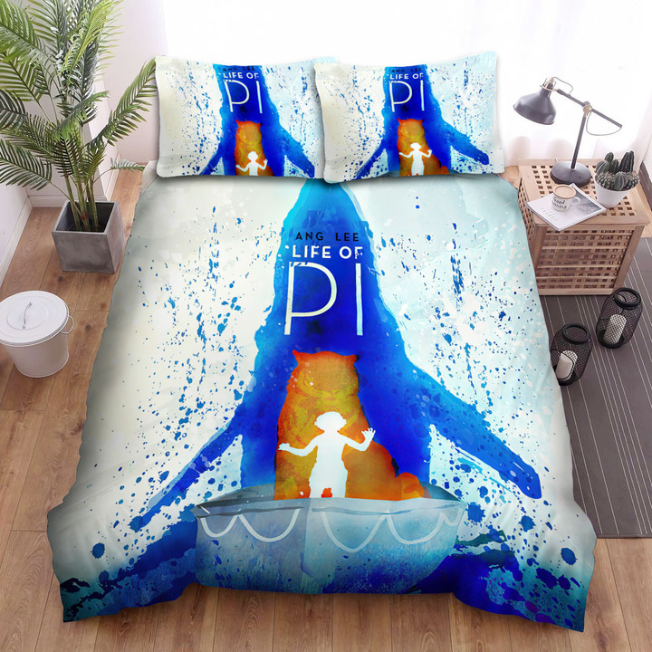 Life Of Pi Movie Poster Art Bed Sheets Duvet Cover Bedding Sets