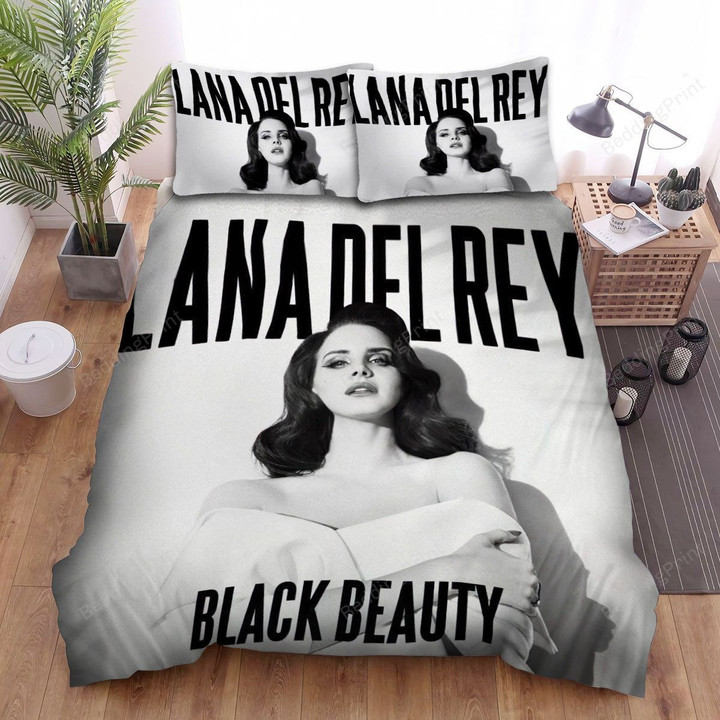 Lana Del Rey Black Beauty Bed Sheets Duvet Cover Bedding Sets