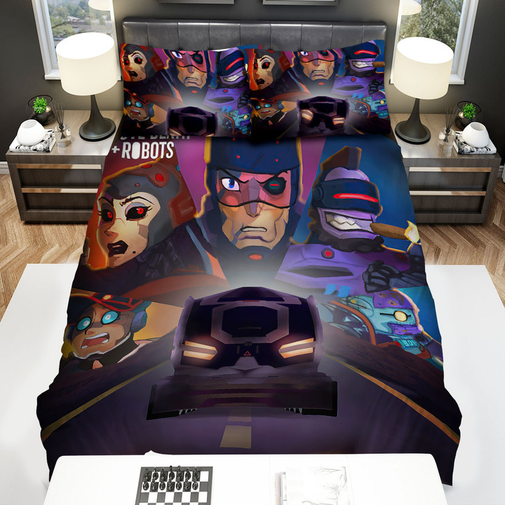 Love, Death & Robots Blindspot Movie Poster Bed Sheets Spread Comforter Duvet Cover Bedding Sets Ver 1