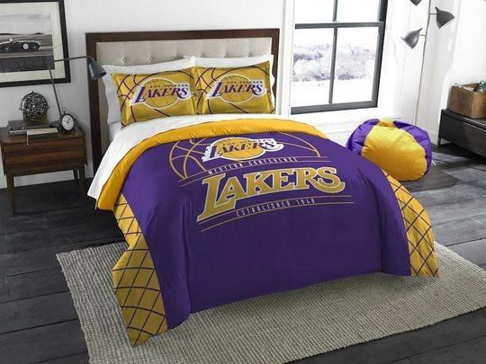 Los Angeles Lakers GS-CL-KL2309 Bedding Set Halloweenand Christmas Sale