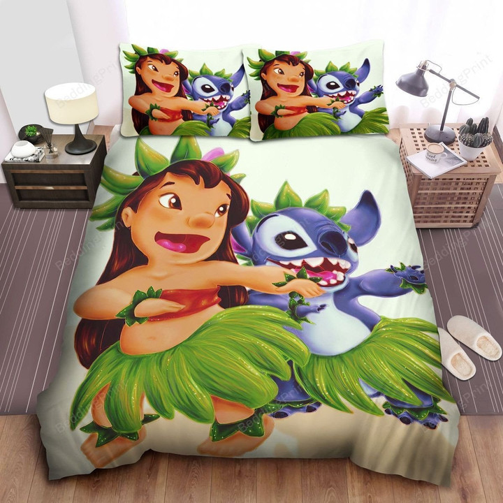 Lilo And Stitch, Stitch The Dancer Bed Sheets Duvet Cover Bedding Sets
