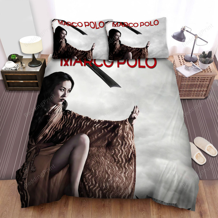 Marco Polo Movie Poster 4 Bed Sheets Duvet Cover Bedding Sets