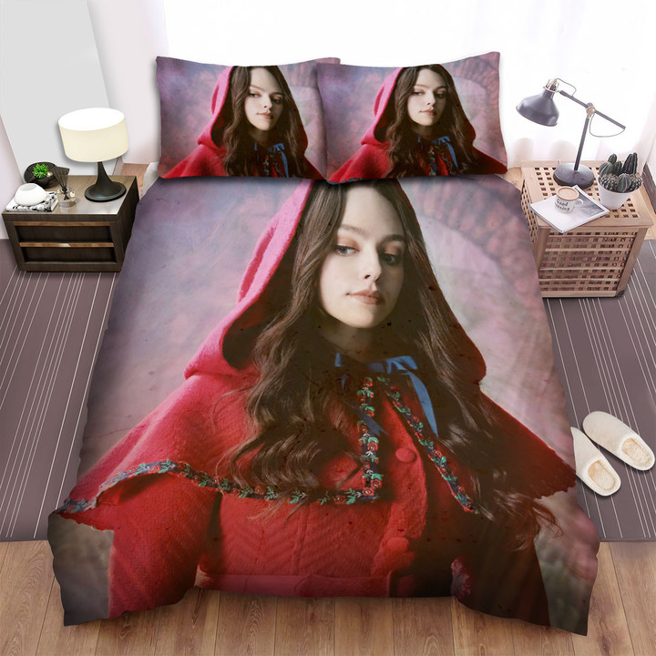 Legacies (2018) The Woman In Red Cloak Poster Bed Sheets Spread Comforter Duvet Cover Bedding Sets