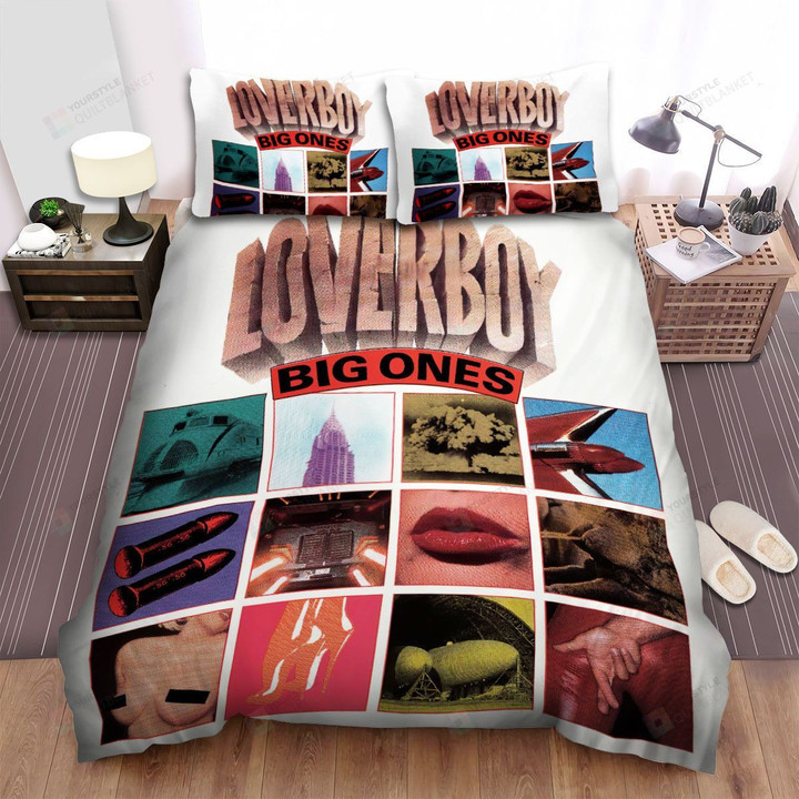 Loverboy Band Big Ones Bed Sheets Spread Comforter Duvet Cover Bedding Sets
