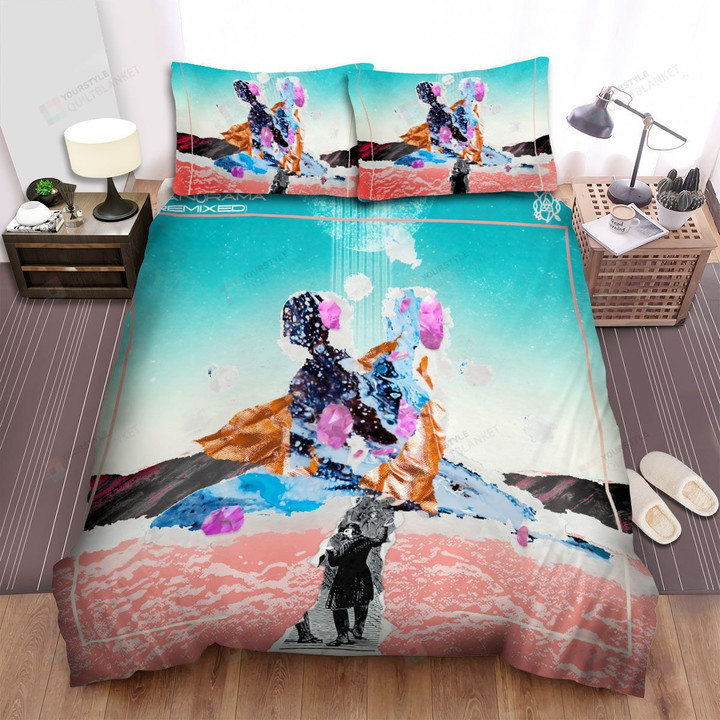 La Dispute Band Panorama Remixed Album Cover Bed Sheets Spread Comforter Duvet Cover Bedding Sets