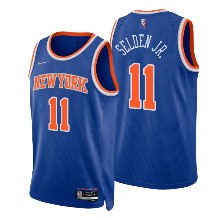 New York Knicks Wayne Selden Jr. 75th Anniversary Diamond Jersey Icon