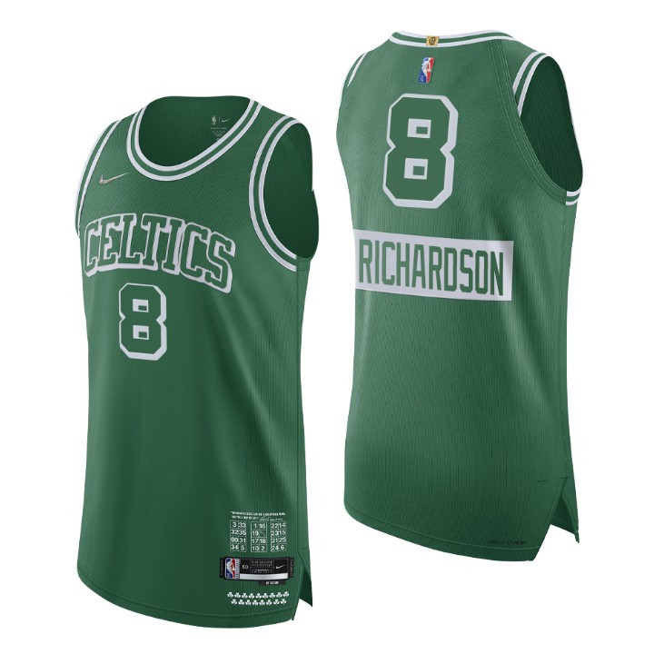 Boston Celtics 2021-22 NBA 75TH Josh Richardson Jersey City