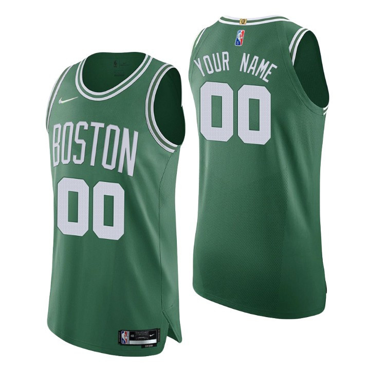 Boston Celtics Custom 2021-22 75th Anniversary Jersey Icon
