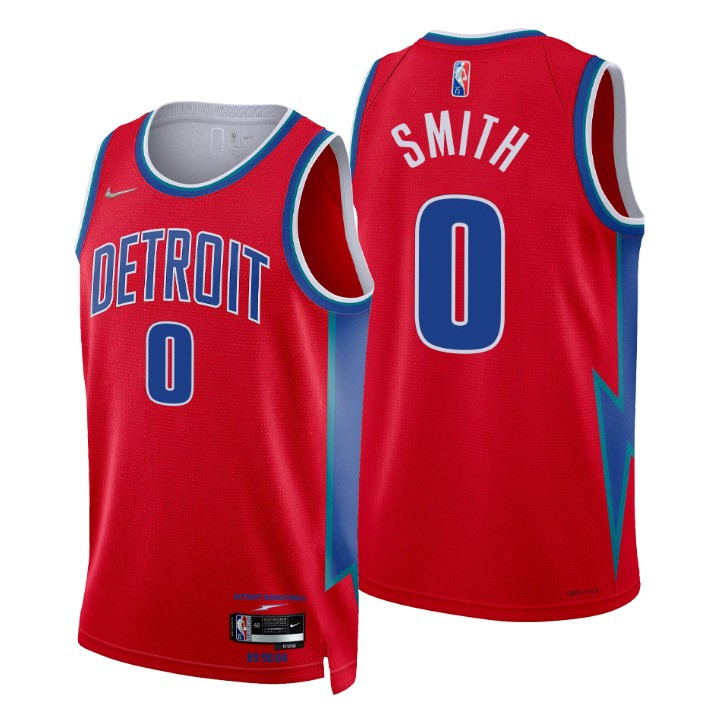 2021-22 Detroit Pistons Chris Smith City 75th Anniversary Jersey