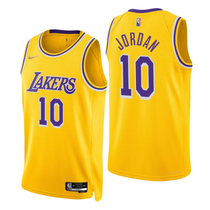 Los Angeles Lakers DeAndre Jordan 75th Anniversary Diamond Jersey Icon
