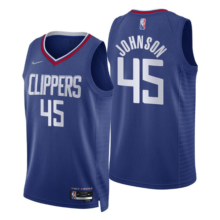 Los Angeles Clippers Keon Johnson 75th Anniversary Icon Jersey