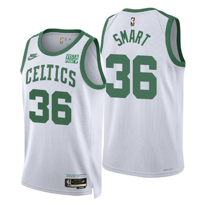 Boston Celtics Marcus Smart Classic Edition Year Zero Jersey 75th Season