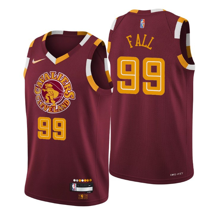 2021-22 Cleveland Cavaliers Tacko Fall City 75th Anniversary Jersey