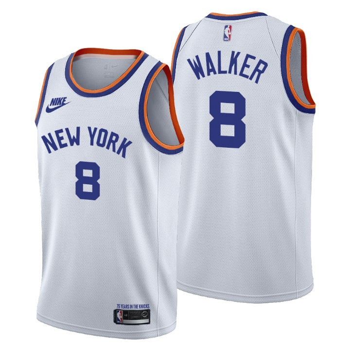 New York Knicks Kemba Walker 75th Anniversary Jersey