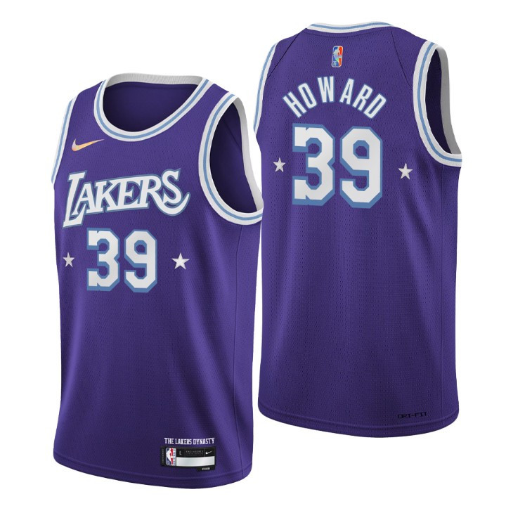 2021-22 Los Angeles Lakers Dwight Howard City 75th Anniversary Jersey