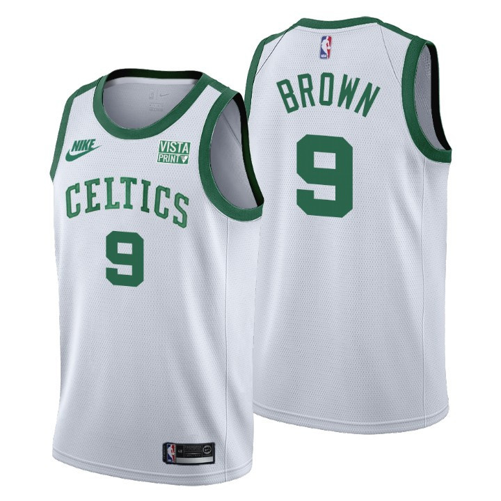 Boston Celtics Moses Brown 75th Anniversary Jersey