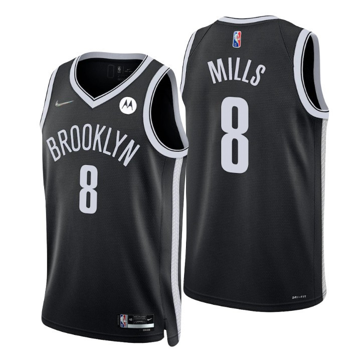 Brooklyn Nets Patty Mills 75th Anniversary Diamond Jersey Icon