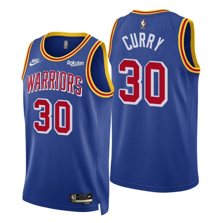 Golden State Warriors Stephen Curry 2021-22 75th Anniversary Classic Edition Year Zero Jersey