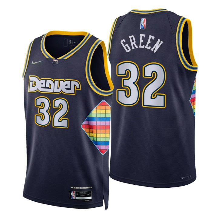 2021-22 Denver Nuggets Jeff Green City 75th Anniversary Jersey
