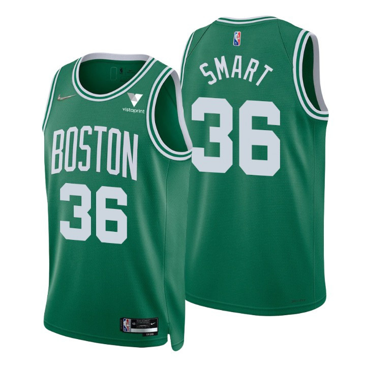 Boston Celtics Marcus Smart 75th Anniversary Diamond Jersey Icon