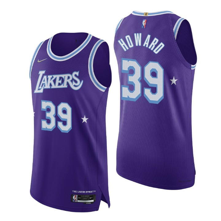 Los Angeles Lakers Dwight Howard 2021-22 75th Anniversary Jersey Icon