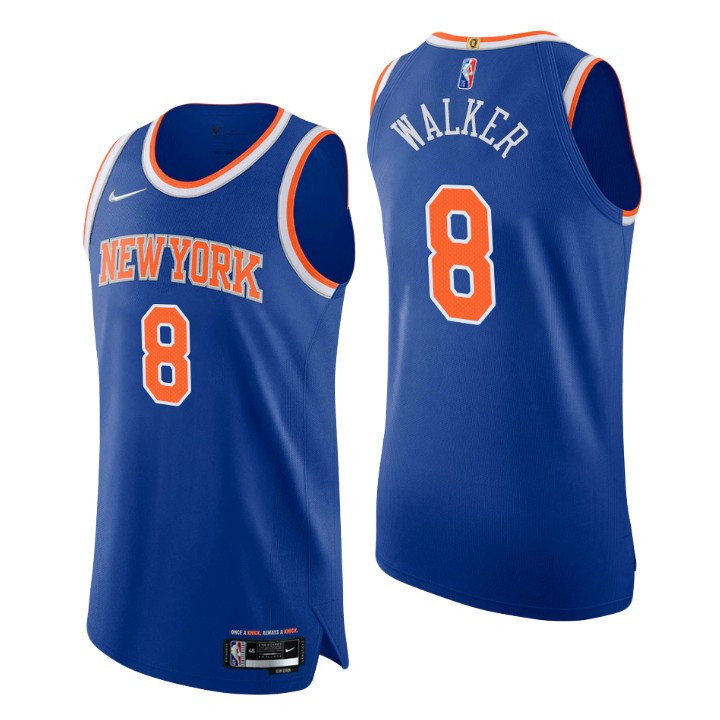 New York Knicks Kemba Walker 75th Anniversary Jersey Icon