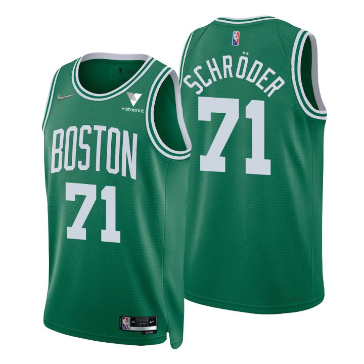 Boston Celtics Dennis Schroder 75th Anniversary Diamond Jersey Icon