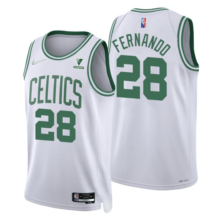 Boston Celtics Bruno Fernando 75th Anniversary Diamond Jersey Association