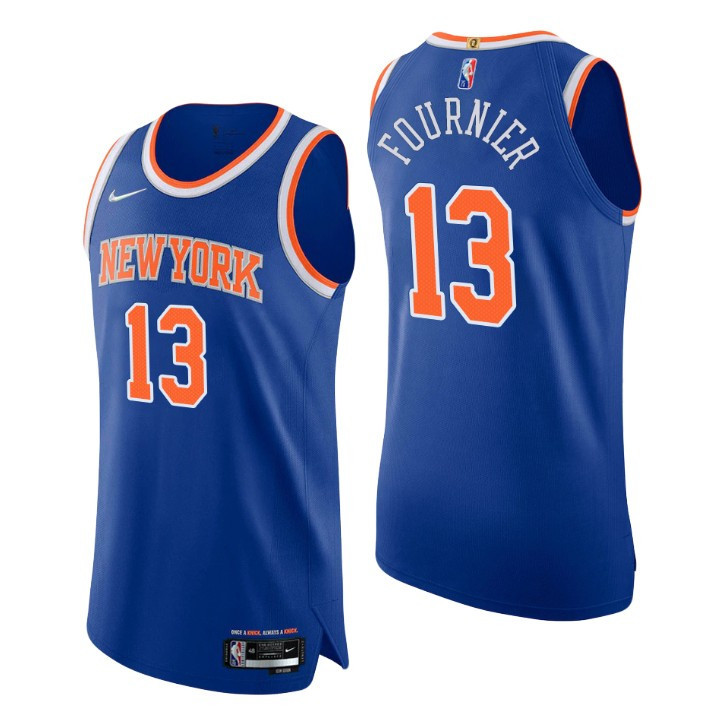 New York Knicks Evan Fournier 75th Anniversary Jersey Icon